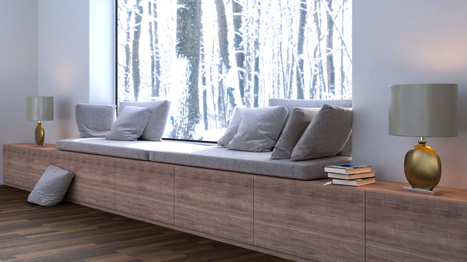 custom com bench cushions and throw pillows to the trade